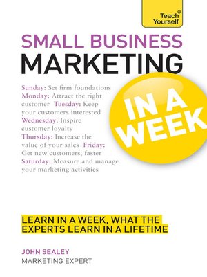 cover image of Small Business Marketing in a Week